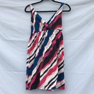 Old Navy striped sleeveless mini summer dress